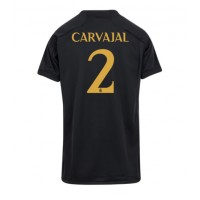Real Madrid Daniel Carvajal #2 Replica Third Shirt Ladies 2023-24 Short Sleeve